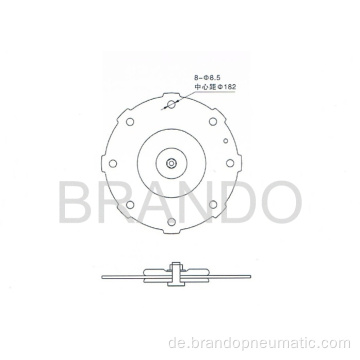 DMF-Z-76 s Reparatur Kits NBR Membrane